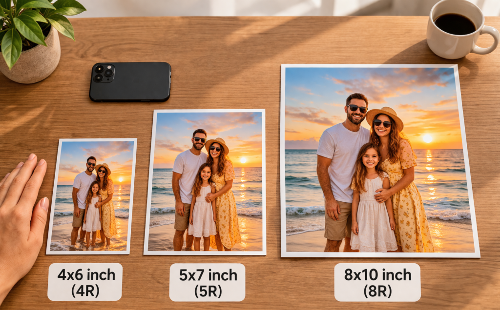 Common Photo Print Sizes